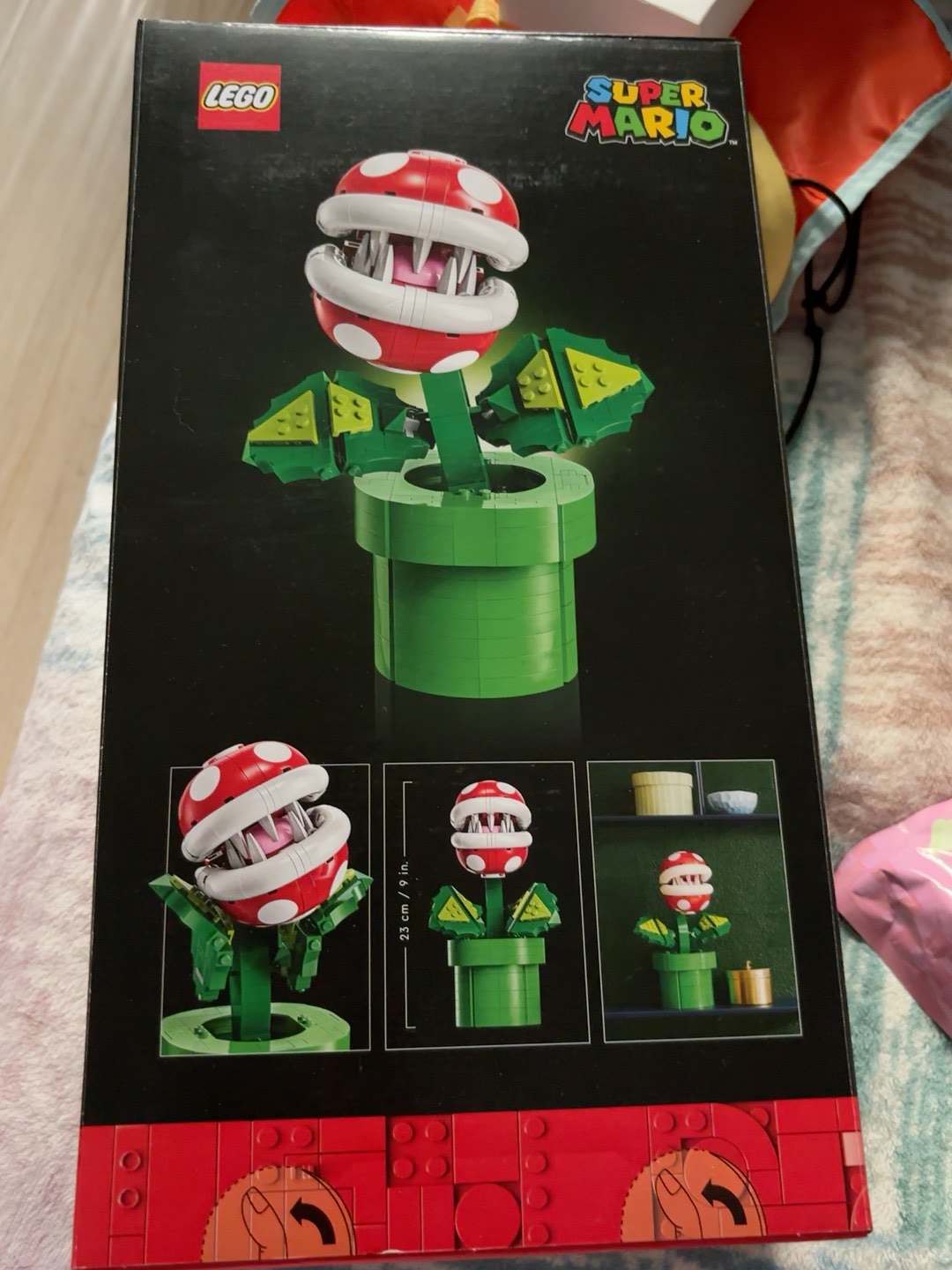 Original image for frozen reference 2 of LEGO Piranha Plant