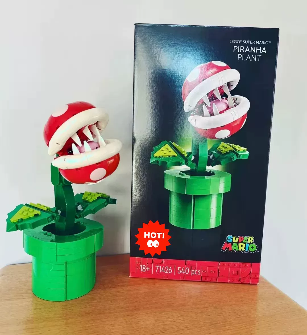 Original image for frozen reference 27 of LEGO Piranha Plant