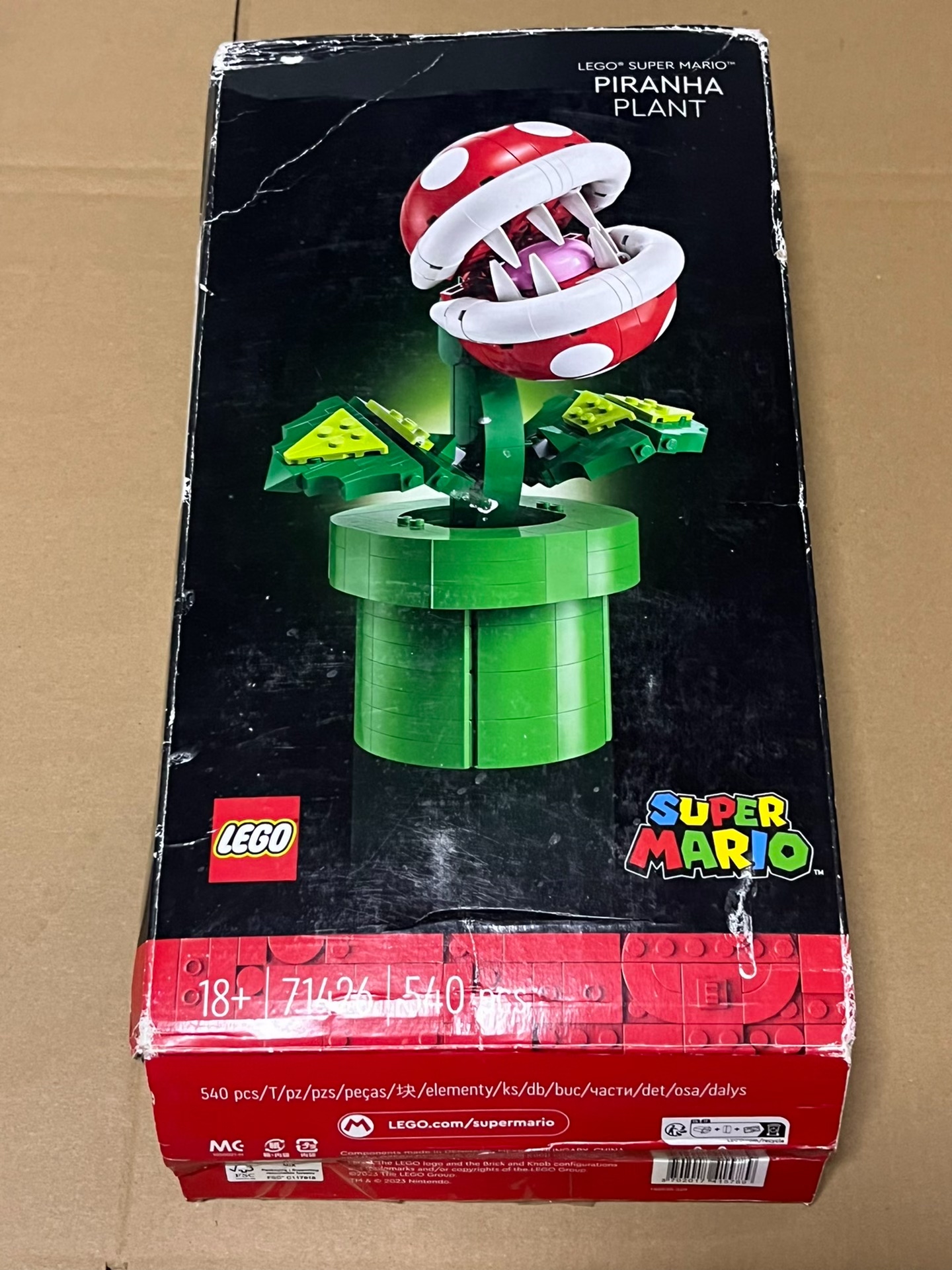 Original image for frozen reference 28 of LEGO Piranha Plant