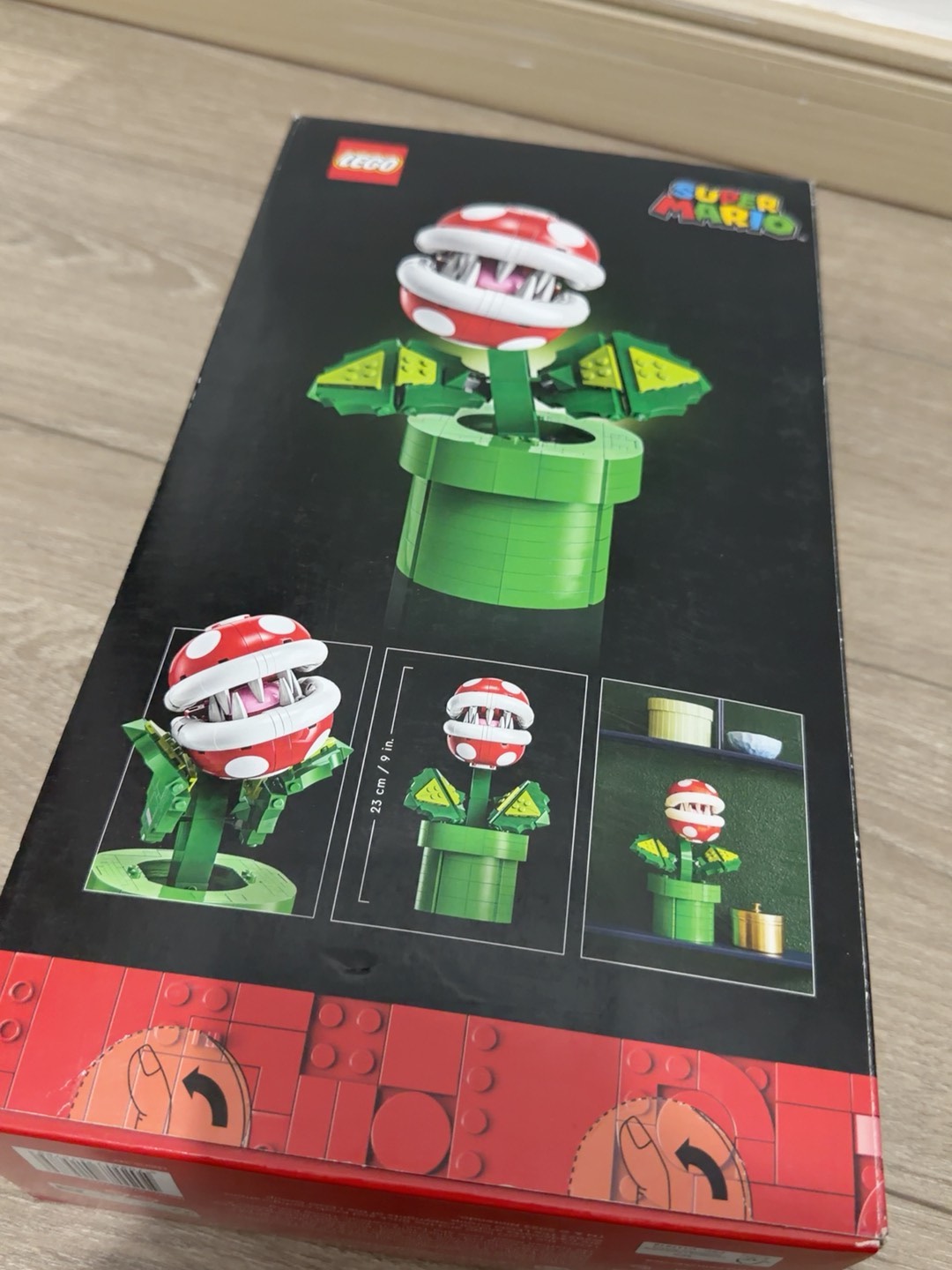 Original image for frozen reference 40 of LEGO Piranha Plant