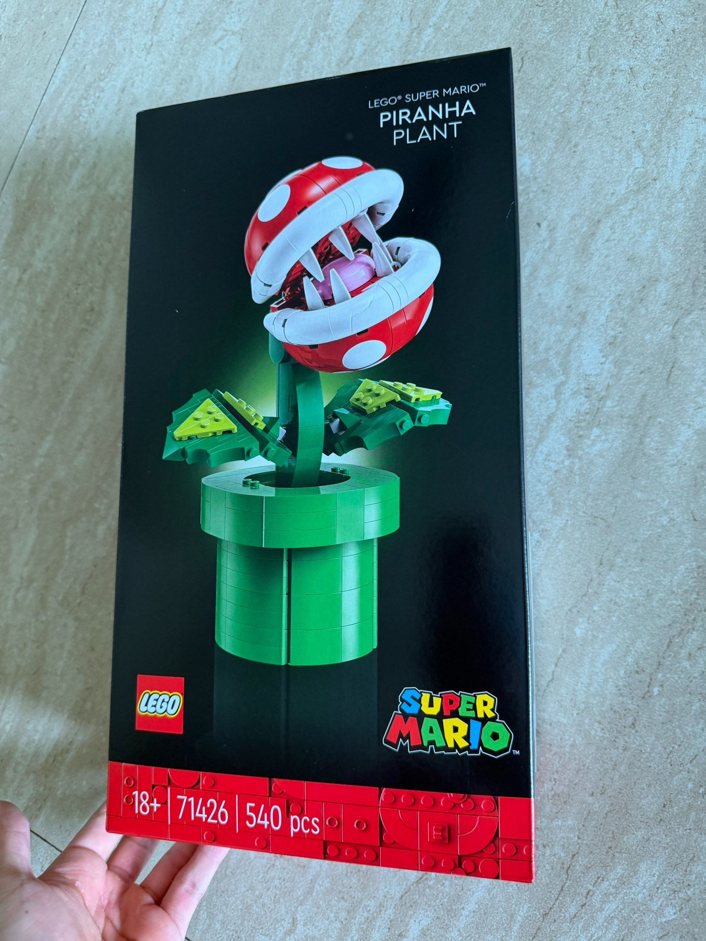 Original image for frozen reference 66 of LEGO Piranha Plant