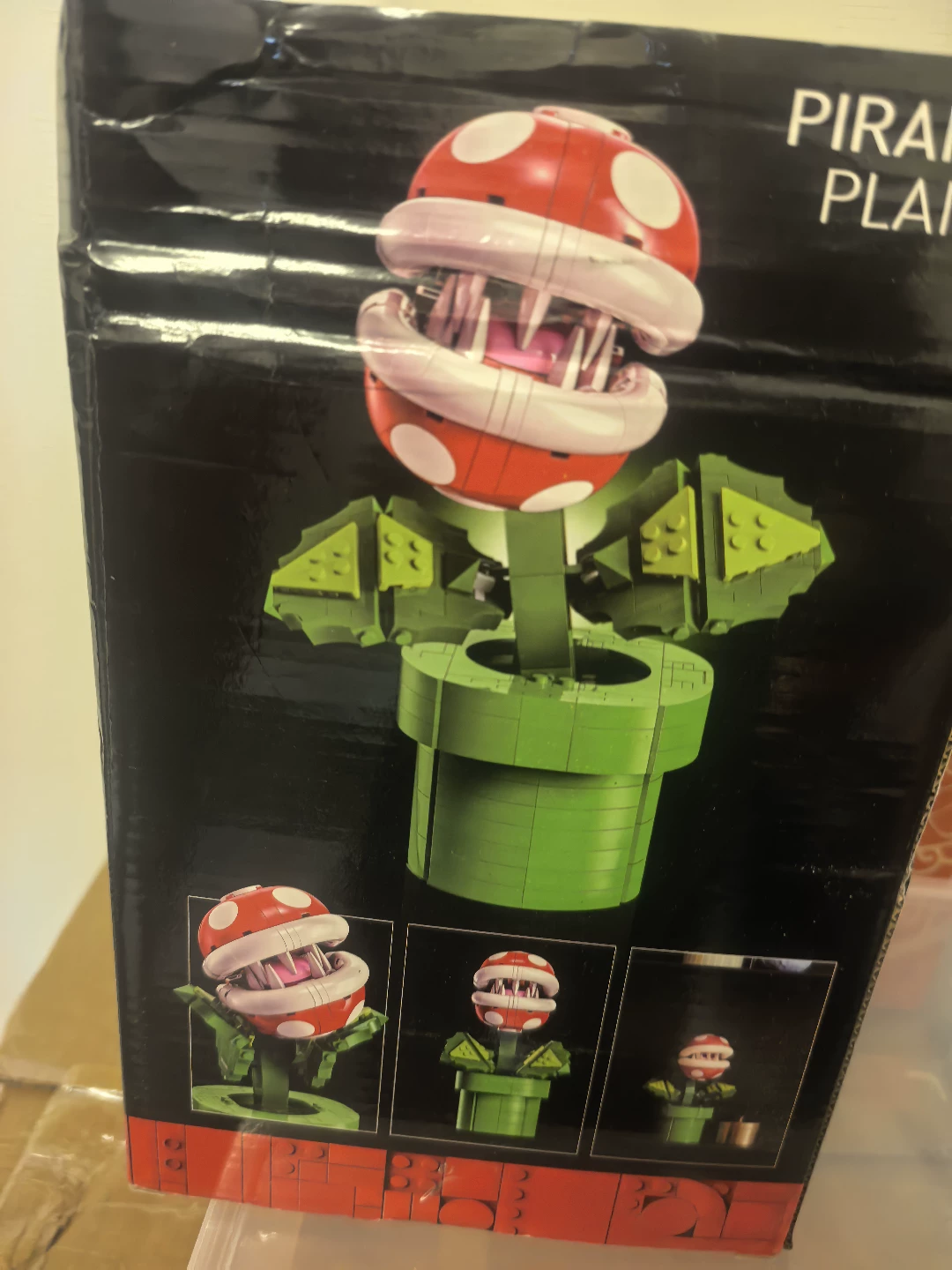 Original image for frozen reference 7 of LEGO Piranha Plant