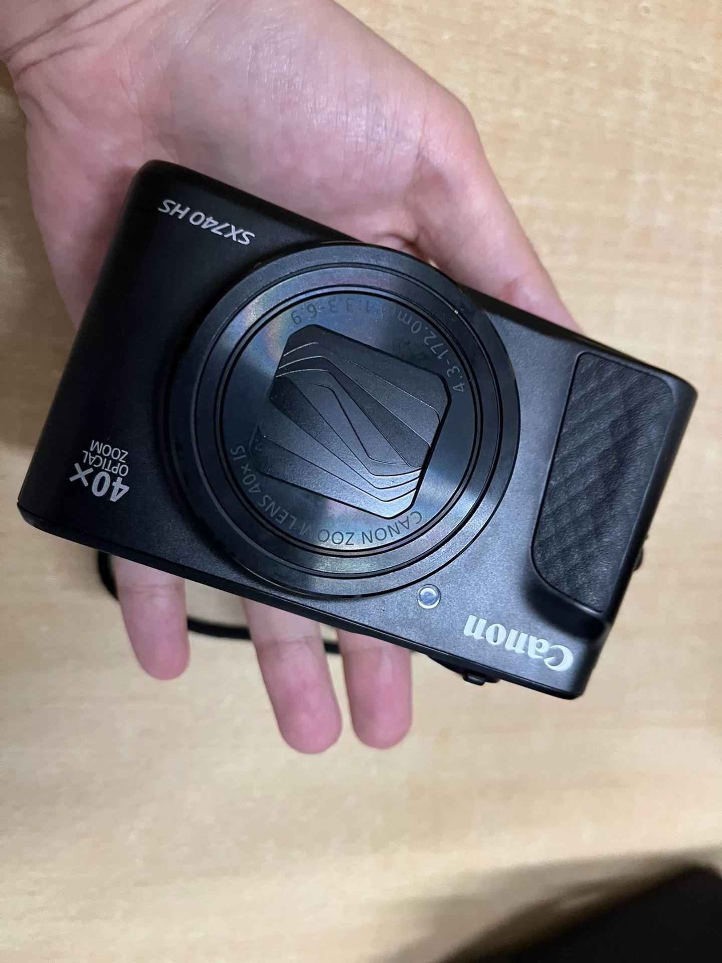 Original image for frozen reference 15 of Canon SX740