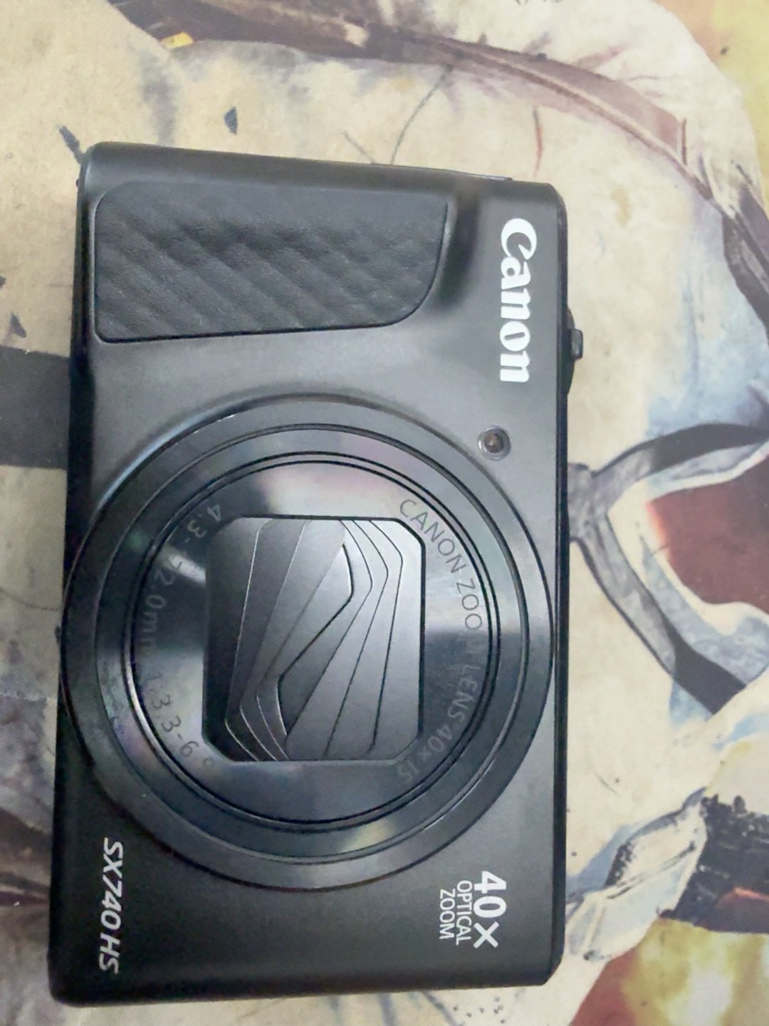 Original target listing image for Canon SX740